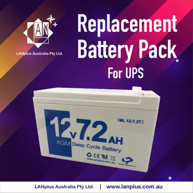 New Battery Replacement For Eaton Powerware 5110 UPS 700VA Invoiced 1 Year WTY