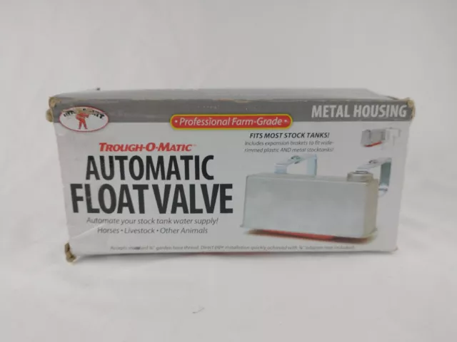 Little Giant Through-O-Matic Stock Water Tank Automatic Float Valve (Open Box)