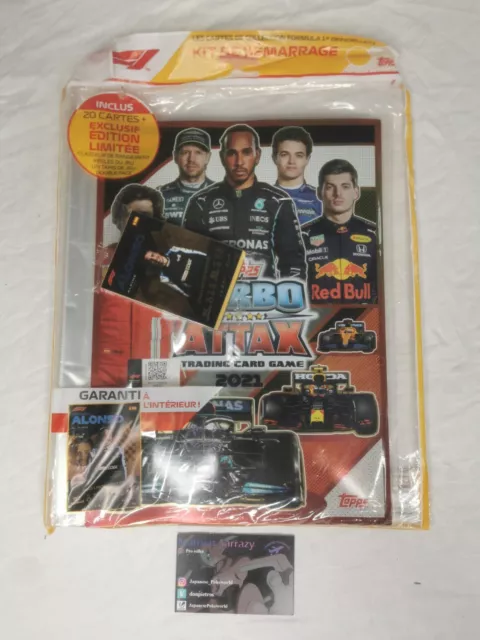 Pack Kit  Démarrage Turbo attax 2021 F1 Topps starter pack