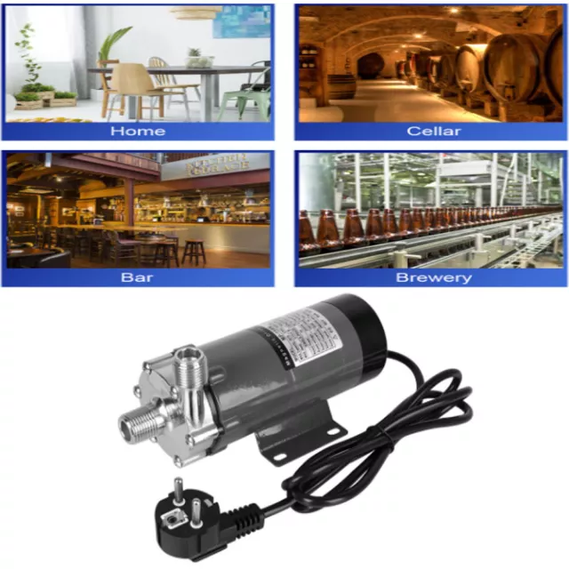 Home Brew Beer Brewing Magnetic Drive Circulation Water Pump MP15RM 1/2'' NPT