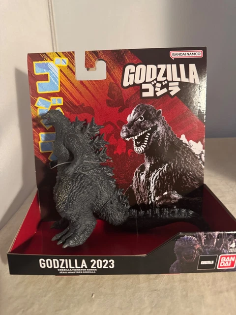 Figura De Acción De Godzilla 2023 De 6 Pulgadas - Bandai Namco, Muy Detallada Y Articulada