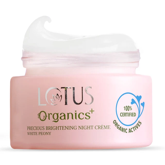 Lotus Organics Preziosa Crema Notte Luminante (50gm)