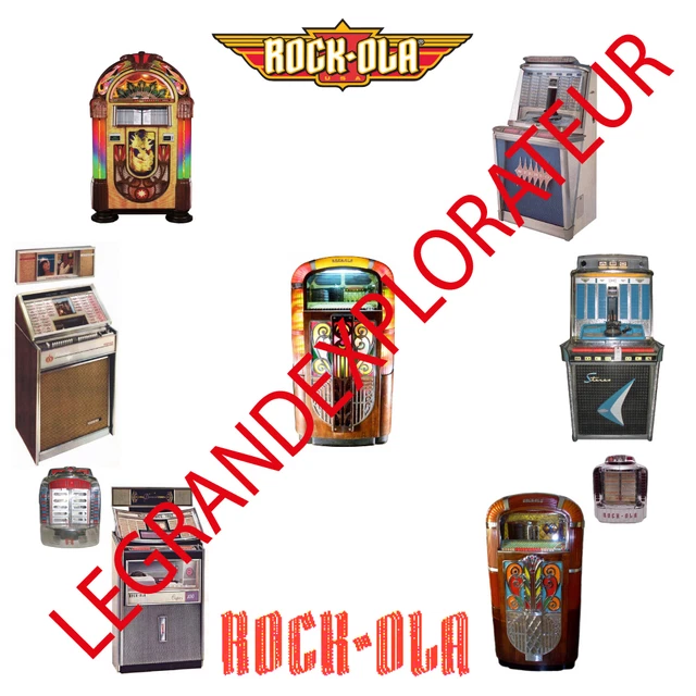 ULTIMATE ROCK-OLA JUKEBOX Owner Repair Service Manual & schematics 820