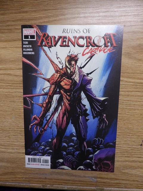 Ruins of Ravencroft Carnage #1 (2020) - 1st Appearance/Cover of Cortland Kasady