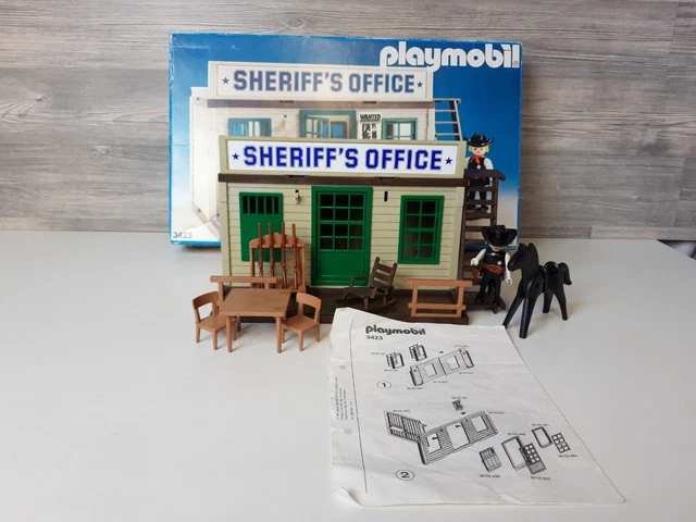 Pièce Détachée Playmobil Sheriff's Office 3423 (Fenêtre) - Réf 0598 - Occasion