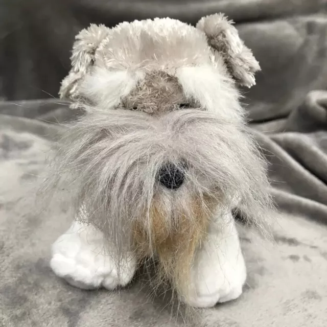 Ganz Webkinz Schnauzer Dog Plush Toy  HM159 Stuffed Animal Toy