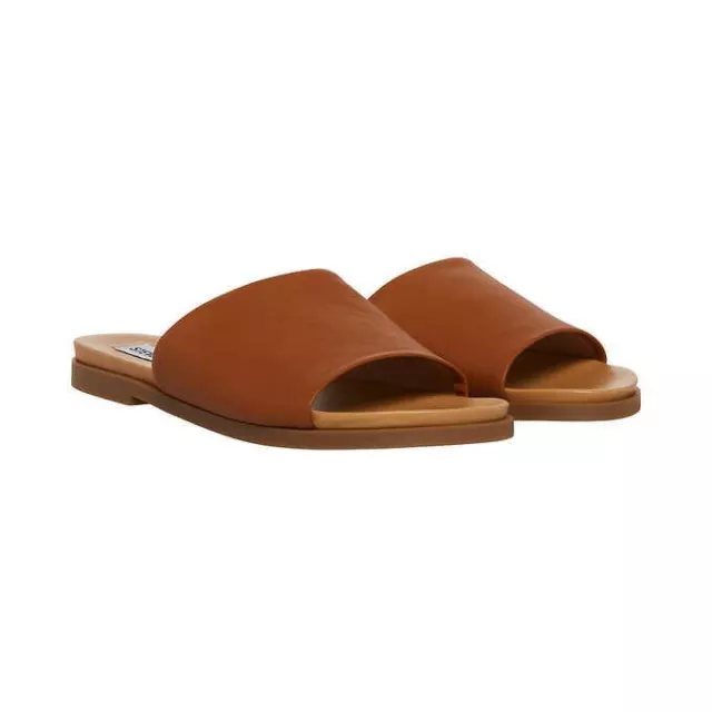 Steve Madden Ladies' Slide Sandals (Tan, Womens Size 8) NEW