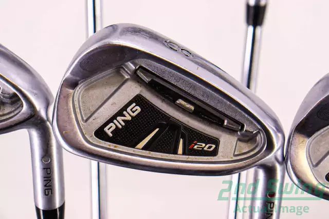 Ping I20 Iron Set 3-PW Steel Stiff Right Maroon Dot 37.75in 2