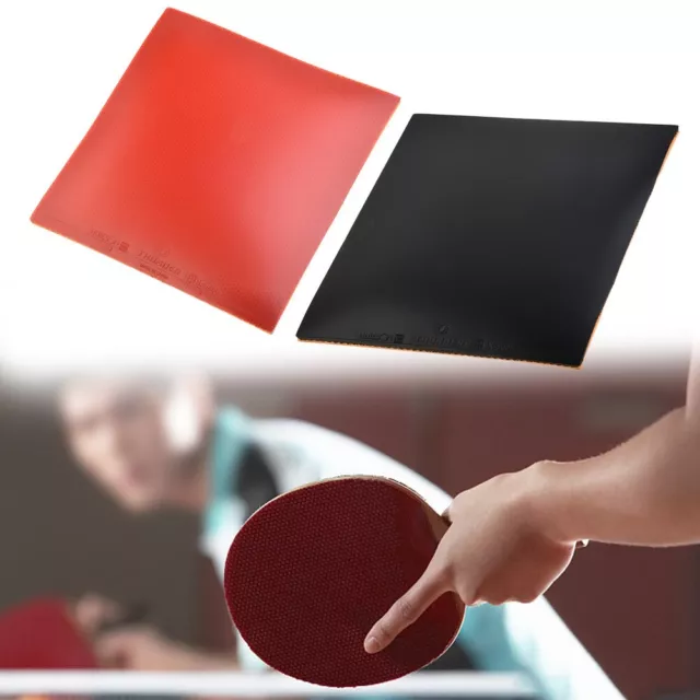 Red/Black Fast Attack Table Tennis Rubber With Sponge,Ping Pong Rubber