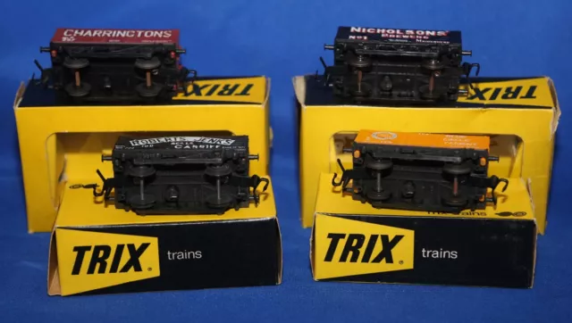Trix Wagon Master Small collection of Private Owner  Wagons All  boxed