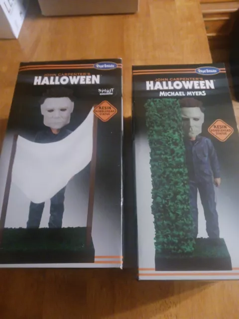 🎃  Michael Myers Hedges/Clothes Line Royal Bobbles Bobblehead Statue Figures 🎃