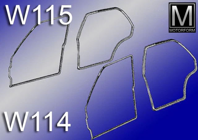 Mercedes W114 W115 Door B Pillar Rubber Seals 4 Pieces Set