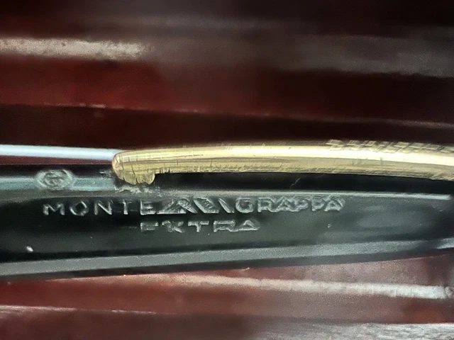 Generico Portamine in metallo laccato, mina grafite grossa 5mm e 6 mine