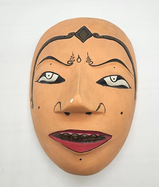 Hand Carved Wooden Face Mask