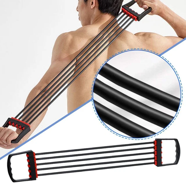 Sangle De Résistance Fitness Yoga - 8 Bandes élastiques Pour Muscler Poitrine Et Corps