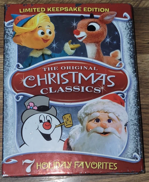 ORIGINAL CHRISTMAS CLASSICS DVD 7 Holiday Favorites, Rudolph,Frosty