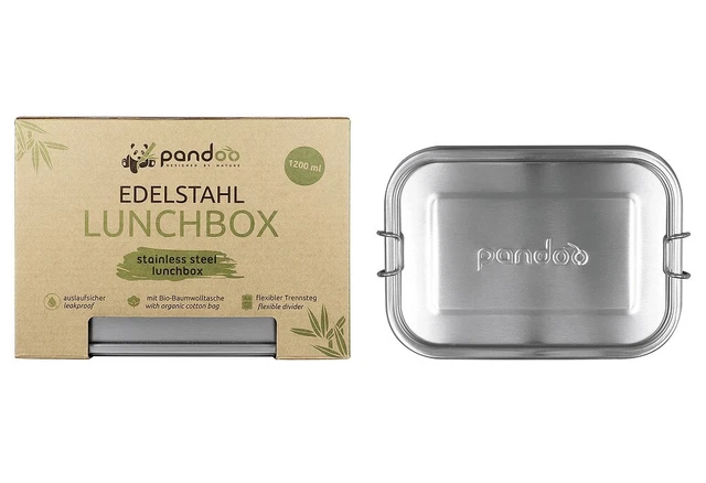 PANDOO HAUSRAT Edelstahl Lunchbox