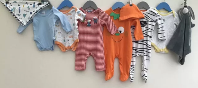 Baby Boys Bundle Of Clothing Age 3-6 Months Waitrose George John Lewis