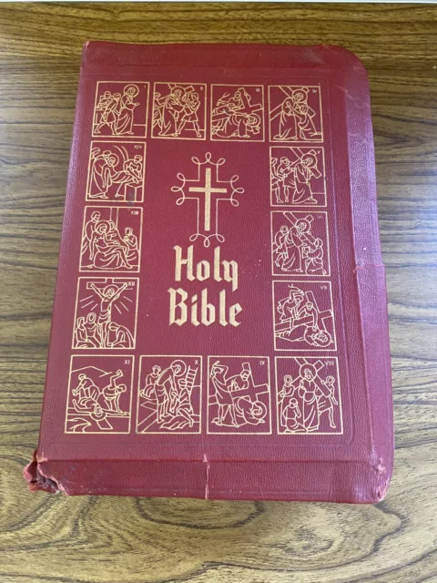 Holy Bible Catholic Home Edition 1951 Edition