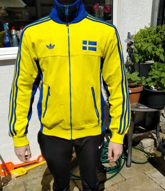 08/10 Sweden Track Top スウェーデン代表　ジャージ d866a4efc909a41812409caece30b1