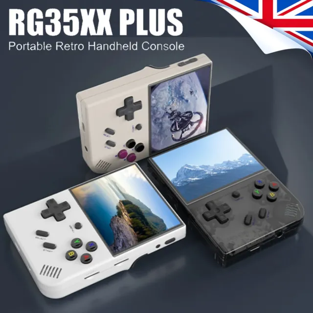 ANBERNIC RG35XX PLUS Retro Handheld Video Game Console 3.5"IPS Linux System Gift