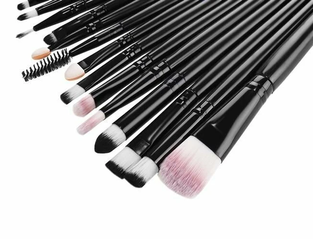 Set 20 Pennelli Make Up Trucco Professionali Per Labbra Contouring Ombretti Viso 3