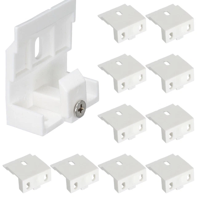 10 PCS METAL Blinds Brackets Shades Support Frame Cordless