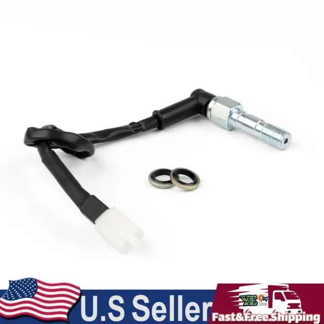 Double RearSet Hydraulic Brake Pressure Light Switch Cable Banjo bolt M10x1.25 E