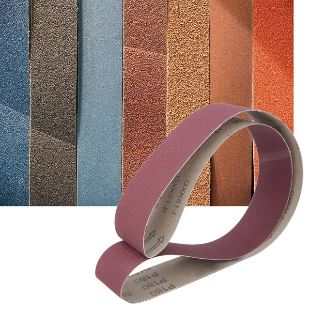 Cinturones de lijado abrasivos 1220x50 mm cinturón abrasivo para lijadora de cinturón carpintería