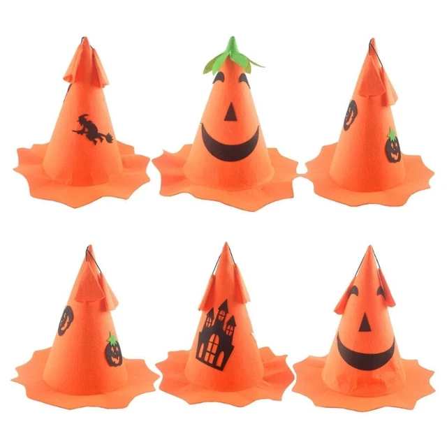 HALLOWEEN WITCH HAT Wizard Top Pointed Cosplay Costume Accessory for