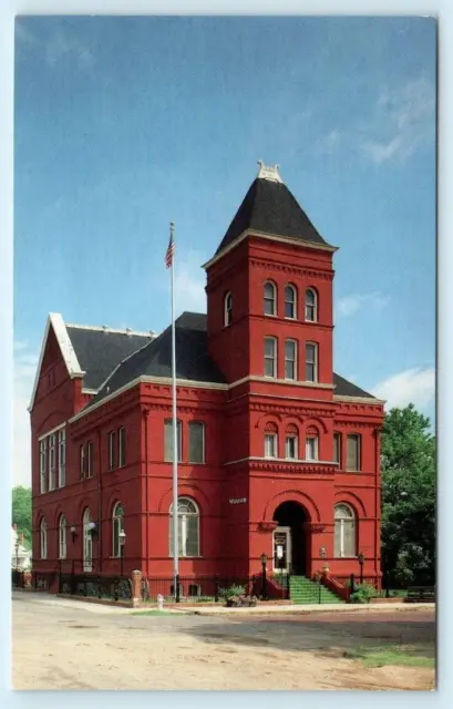 JEFFERSON, Texas TX ~ former FEDERAL COURT HOUSE Post Office Museum  Postcard
