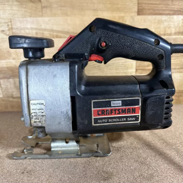 Sears-Craftsman USA Auto Scroller Jig Saw 1" 315.17290 Variable Speed Sabre Saw