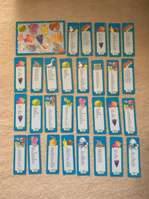 Word Bookmarks & Mat - Check Mates Word Lists to Help with Spelling - All Shown