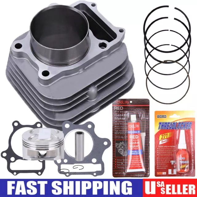 Big Bore 330cc Cylinder Piston Gasket Kit For Honda Sportrax TRX300EX 1993-2008