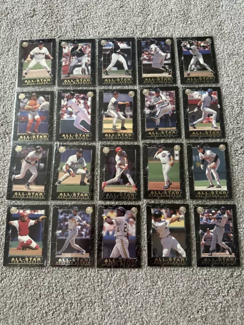 92 Fleer Ultra Baseball All Star Complete Set