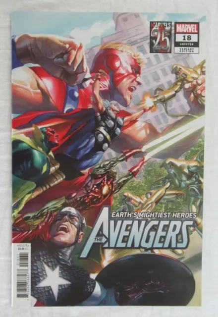 Avengers #18 (Legacy #718) Alex Ross Marvels 25th Variant Marvel Comics 2019