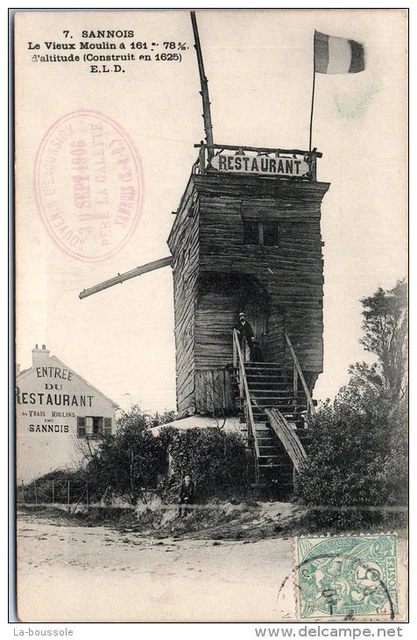 95 SANNOIS - le vieux moulin