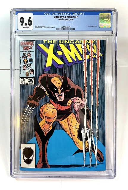 1986 Marvel Comics Uncanny X-Men XMEN 207 Wolverine Romita JR CGC 9.6 NM+ WP