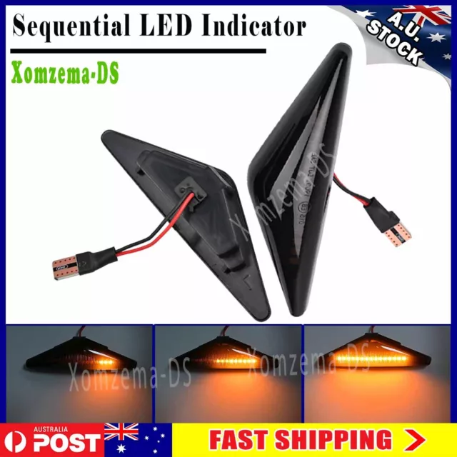 For Ford Falcon FG XT XR6 XR8 Sequential LED Side Indicator Turn Blinker Light D