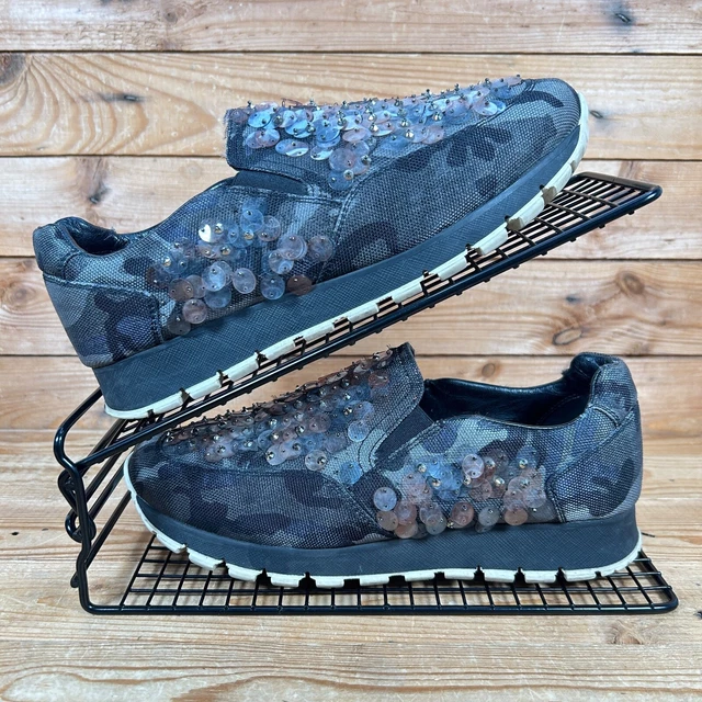 Womens black hotsell prada trainers
