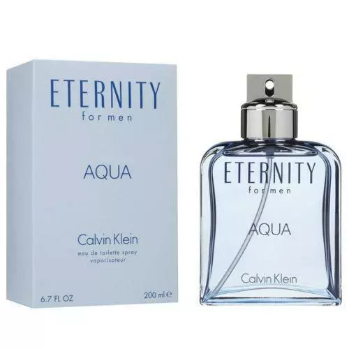 ETERNITY AQUA by Calvin Klein 6.7 / 6.8 oz EDT Cologne for Men New In Box