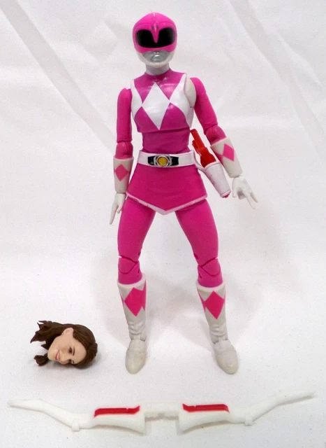 POWER RANGERS COLECCIÓN Lightning Mighty Morphin Ranger Rosa Figura 6 ...