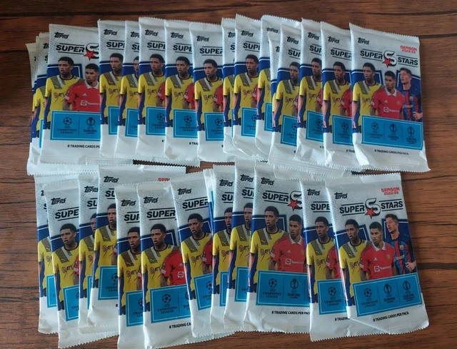 Topps - Carte collezionabili Superstars (2022/23) - 31 Pacchetti sigillati