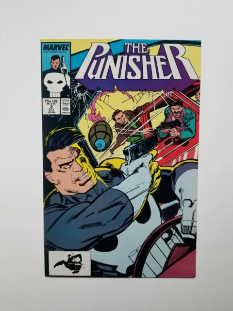 The Punisher #3 (1987) Marvel Comic Book 1st ongoing series