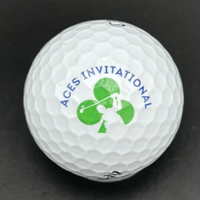 ACES INVITATIONAL LOGO Golf Ball (1) Callaway Chrome Soft PreOwned 9.