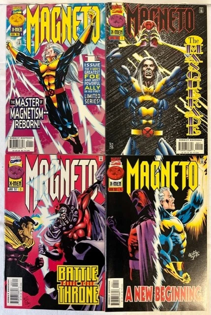 Magneto #1-4 Full Run/Set 1996 VF-NM Kelley Jones