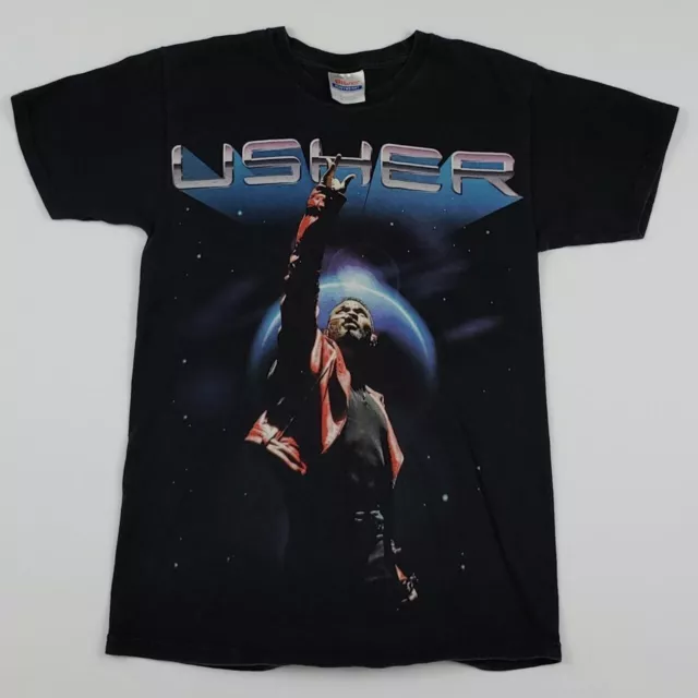 Usher OMG Tour 2011 T Shirt Promo Rare Concert Rap R&B USA Y2K Vintage Music