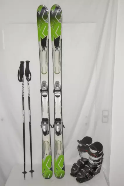 K2 Ski " Amp " Top Allmountain Carver 167 Cm + Skischuhe Gr: 42 Im Set