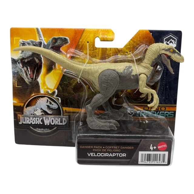JURASSIC WORLD MATTEL Dino Trackers Velociraptor Ovp EUR 19,99 ...