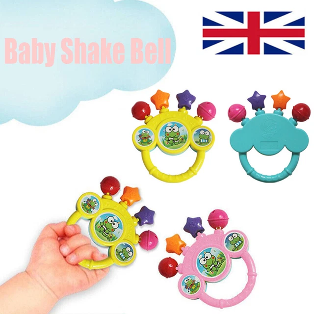 Cartoon Infant Baby Shake Bell Rattles Newborn Toys Hand Education Musical Toy